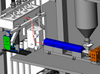 خط تولید الیاف استیپل پلی استر بازسازی شده، دستگاه یدک کش پلی استر بازیافتی